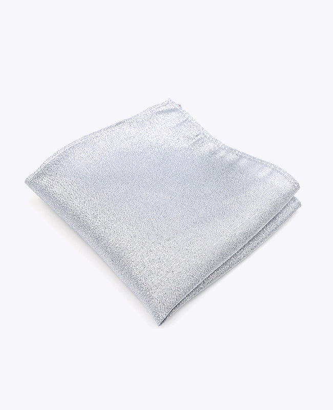 Pochet met Zilveren Pailletten nr.2 in Polyester | Isidore - Unipap's