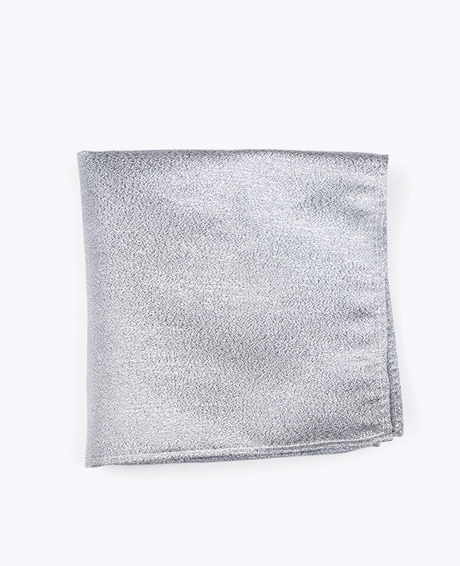 Pochet met Zilveren Pailletten nr.2 in Polyester | Isidore - Unipap's