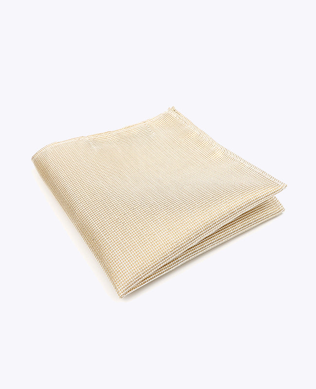 Pochet met Gouden Pailletten nr.1 in Polyester | Léonard - Unipap's