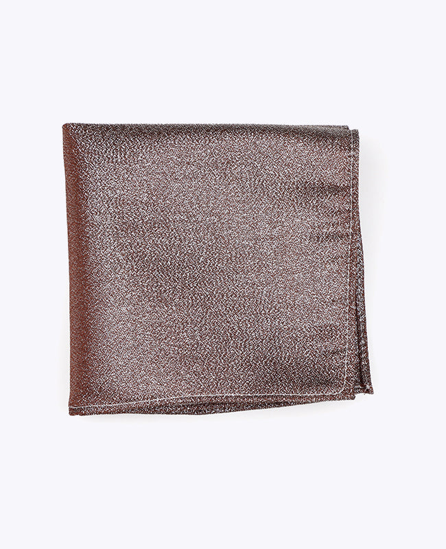Pochet met Pailletten Bruin nr.1 in Polyester | Isidore - Unipap's