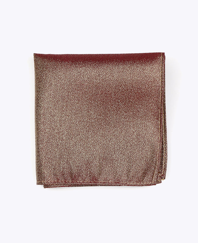 Pochet met Pailletten Bruin nr.2 in Polyester | Isidore - Unipap's