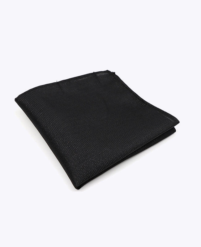 Pochet met Pailletten Zwart nr.1 in Polyester | Léonard - Unipap's