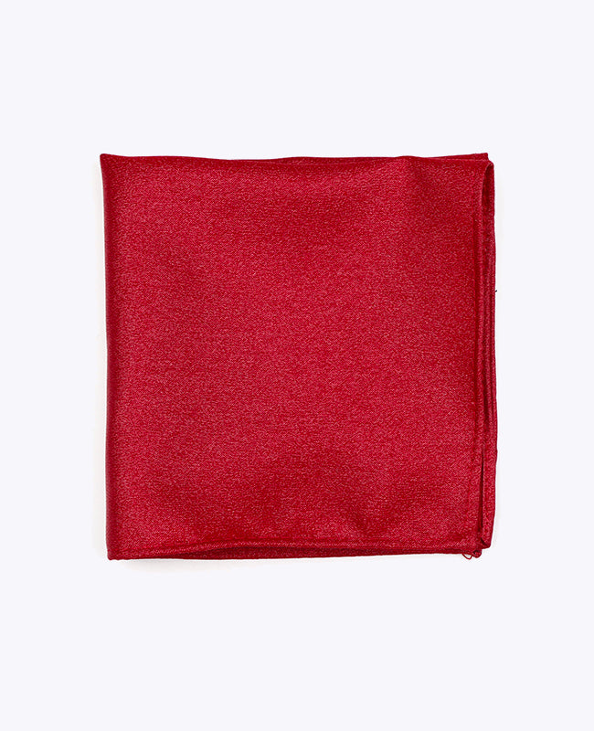 Pochet met Pailletten Rood nr.2 in Polyester | Armand - Unipap's
