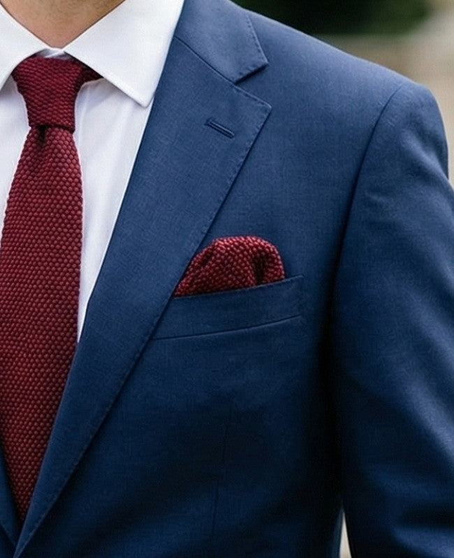 Pochet Rood nr.1 in Tricot "Léon"