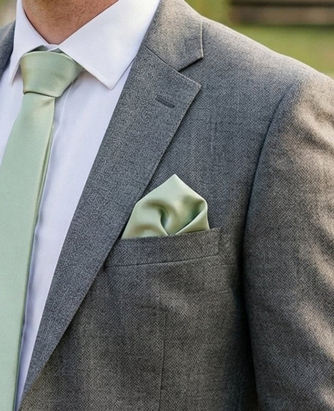 Pochet Groen nr.1 in Polyester "Anatole"