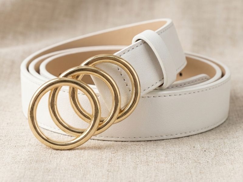 Unipap's - Détails matière ceintures femme Afbeelding