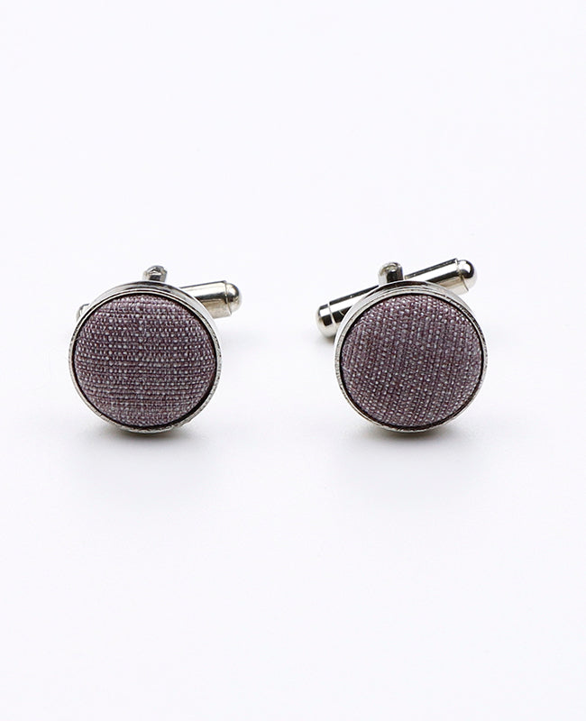 Boutons de Manchette Violet n°1 en Polyester | Octave - Unipap's