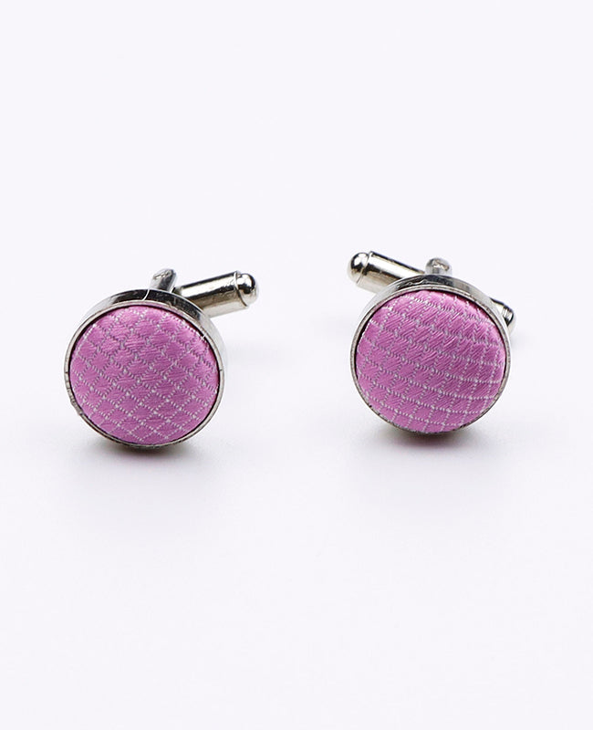 Boutons de Manchette Violet n°3 en Polyester | Martin - Unipap's