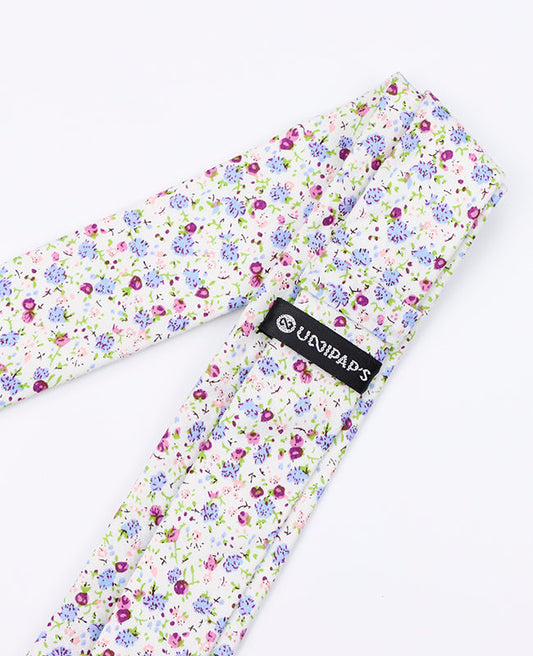 Cravate Liberty Gris Homme en Coton | Gaspard - Unipap's