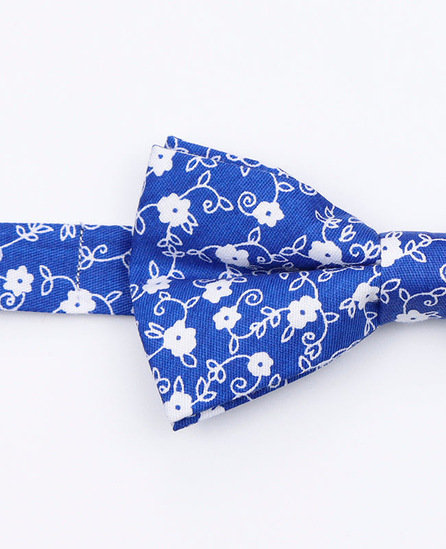 Noeud Papillon Liberty Bleu n°6 Homme en Coton | Gaspard - Unipap's