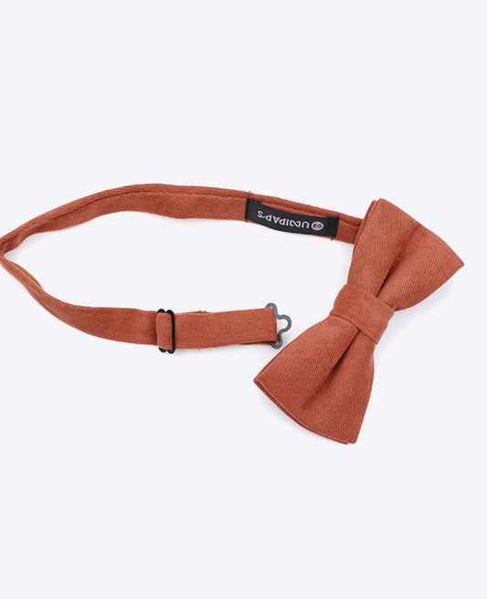 Noeud Papillon Orange n°3 Homme en Effet Velours | Simon - Unipap's