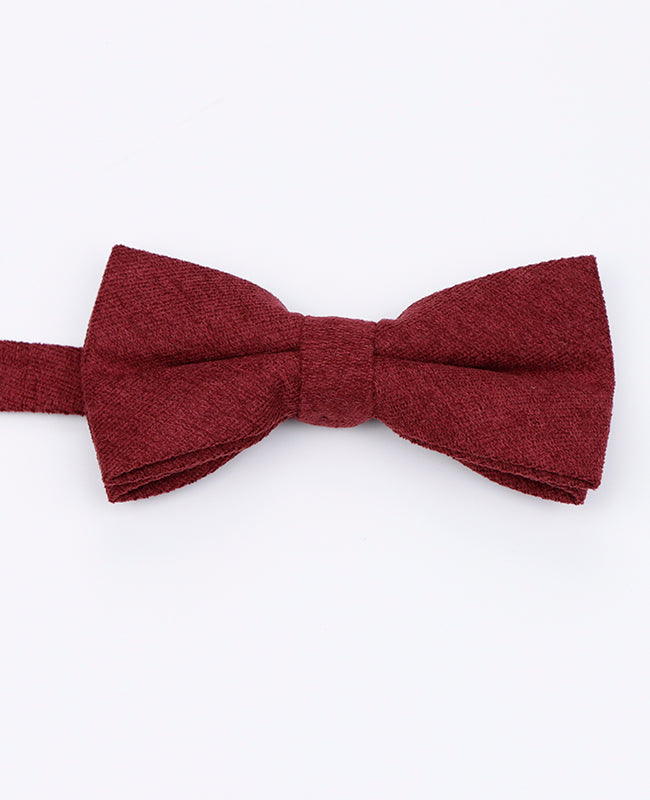 Noeud Papillon Rouge n°1 Homme en Effet Velours | Simon - Unipap's